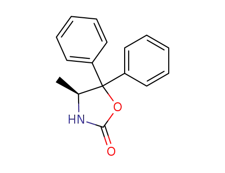 Molecular Structure of 191090-29-6 ((S)-(-)-5 5-DIPHENYL-4-METHYL-2-OXAZOLI&)