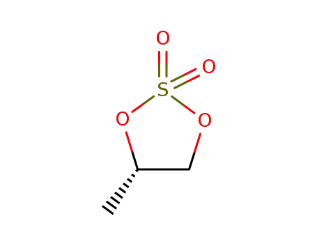 Molecular Structure of 174953-30-1 (1,3,2-Dioxathiolane, 4-methyl-, 2,2-
dioxide, (4S)-)