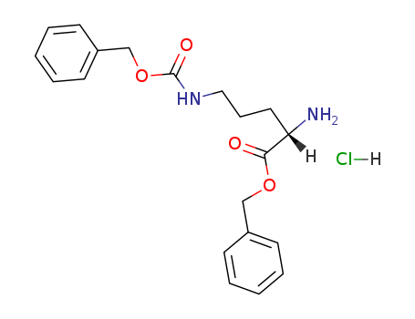 N5-[(Phenylmethoxy)carbonyl]-L-ornithine phenylmethyl ester monohydrochloride