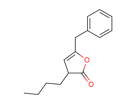 Molecular Structure of 113749-12-5 (2(3H)-Furanone, 3-butyl-5-(phenylmethyl)-)