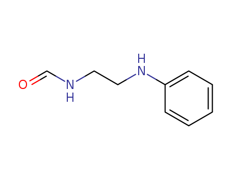 Molecular Structure of 111154-10-0 (Formamide, N-[2-(phenylamino)ethyl]-)