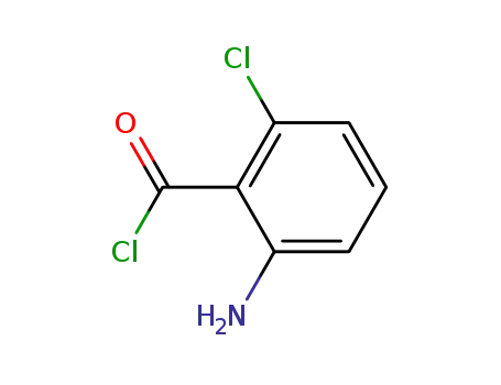 Molecular Structure of 227328-16-7 (Benzoyl chloride, 2-amino-6-chloro- (9CI))