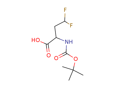 Butanoic acid, 2-[[(1,1-dimethylethoxy)carbonyl]amino]-4,4-difluoro-