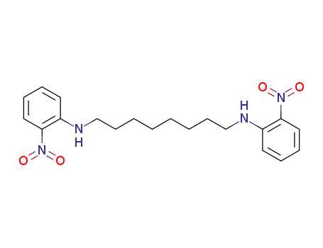 Molecular Structure of 526222-92-4 (1,8-Octanediamine, N,N'-bis(2-nitrophenyl)-)
