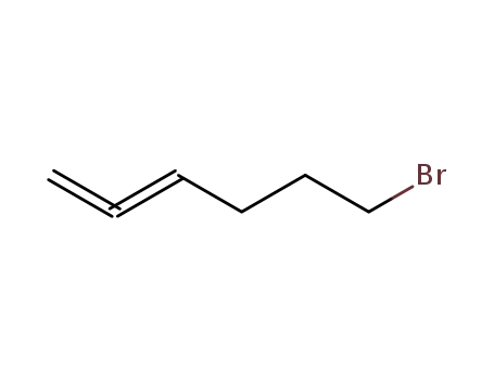 Molecular Structure of 60857-51-4 (1,2-Hexadiene, 6-bromo-)