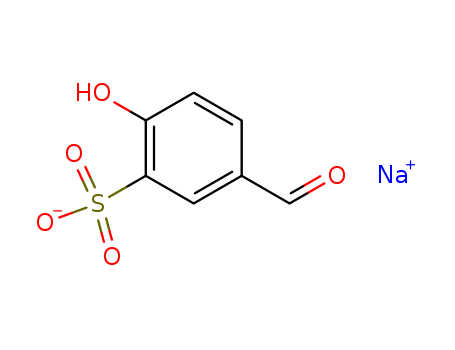 Benzenesulfonic acid,5-formyl-2-hydroxy-, sodium salt (1:1)