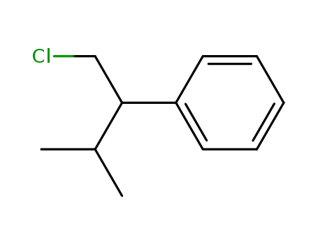 Molecular Structure of 5285-30-3 (Benzene, [1-(chloromethyl)-2-methylpropyl]-)