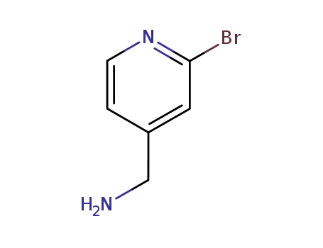 Molecular Structure of 858362-82-0 (2-Bromo-4-pyridinethylamine)