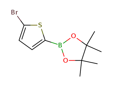 Molecular Structure of 676501-84-1 (5-BROMOTHIOPHENE-2-BORONIC ACID PINACOL ESTER)