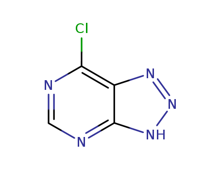 3H-1,2,3-Triazolo[4,5-d]pyrimidine,7-chloro-