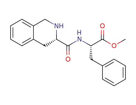 L-Phenylalanine, N-[[(3S)-1,2,3,4-tetrahydro-3-isoquinolinyl]carbonyl]-,
methyl ester
