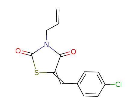 (E,Z)-3-allyl-5-(4-chlorophenylmethylene)-1,3-thiazolidin-2,4-dione