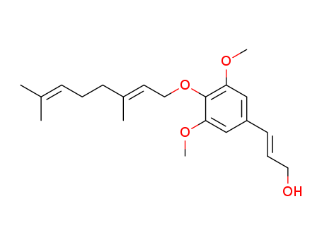 O-geranylsinapyl alcohol
