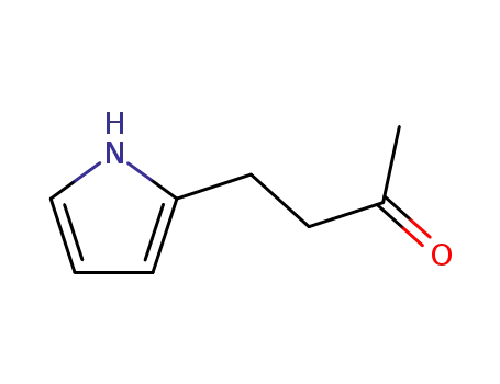 Molecular Structure of 364064-30-2 (2-Butanone, 4-(1H-pyrrol-2-yl)- (9CI))