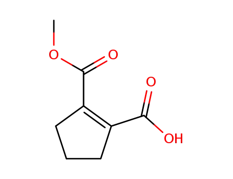 cyclopent-1-ene-1,2-dicarboxylic acid monomethyl ester