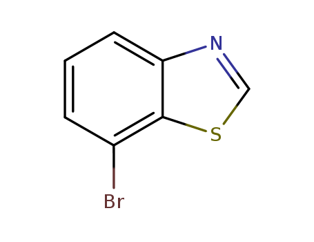Benzothiazole, 7-bromo- (7CI,8CI)