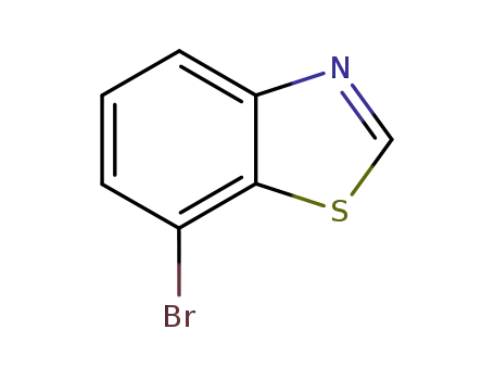 Molecular Structure of 767-70-4 (Benzothiazole, 7-bromo- (7CI,8CI))