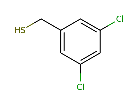 Molecular Structure of 65963-17-9 (Benzenemethanethiol, 3,5-dichloro-)
