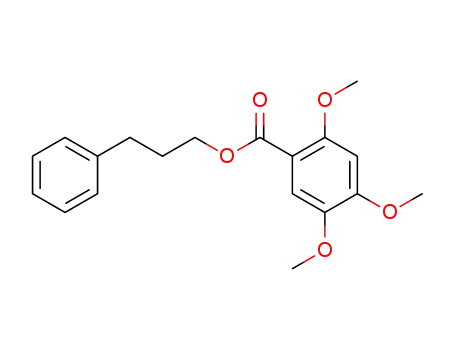 Benzoic acid, 2,4,5-trimethoxy-, 3-phenylpropyl ester
