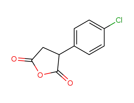 Molecular Structure of 776-52-3 (3-(4-Chlorophenyl)dihydrofuran-2,5-dione)