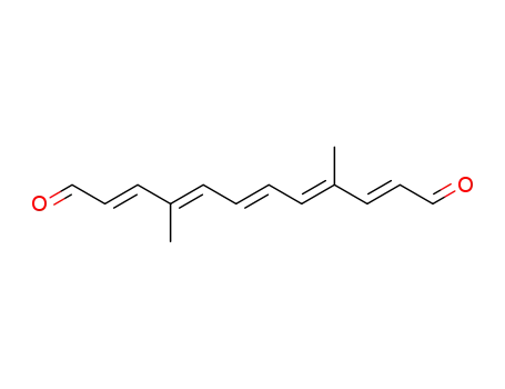 Molecular Structure of 53163-53-4 ((E)-4,9-dimethyl-2,4,6,8,10-dodecapentaene-1,12-dial)