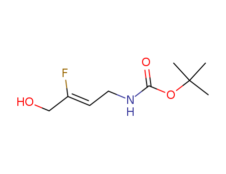 Carbamic acid, [(2Z)-3-fluoro-4-hydroxy-2-butenyl]-, 1,1-dimethylethyl ester