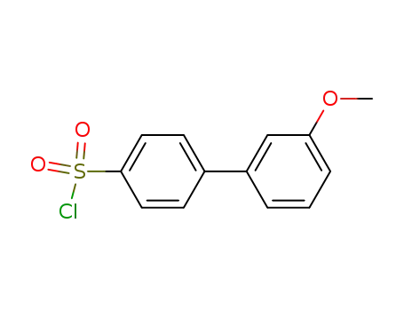 Molecular Structure of 186550-26-5 (3'-METHOXY-BIPHENYL-4-SULFONYL CHLORIDE)