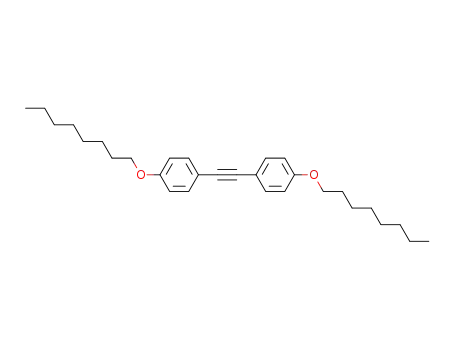 Benzene, 1,1'-(1,2-ethynediyl)bis[4-(octyloxy)-