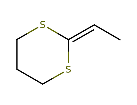 1,3-Dithiane, 2-ethylidene-
