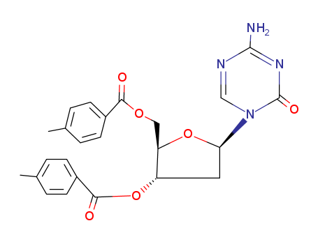 3',5'-Bis-O-(4-methylbenzoyl)-2-deoxy-5-azacytosine