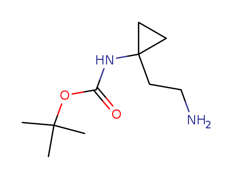 Carbamic acid, [1-(2-aminoethyl)cyclopropyl]-, 1,1-dimethylethyl ester (9CI)