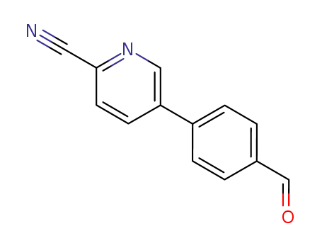 Molecular Structure of 869767-74-8 (4-(2-Hydroxypyridin-3-yl)benzaldehyde)