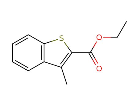 Molecular Structure of 31310-22-2 (ethyl 3-methylbenzo[b]thiophene-2-carboxylate)
