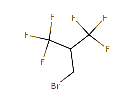 Molecular Structure of 382-14-9 (2-(BROMOMETHYL)-1,1,1,3,3,3-HEXAFLUOROPROPANE)