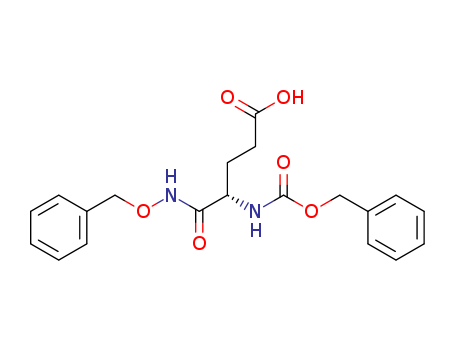 Pentanoic acid,5-oxo-5-[(phenylmethoxy)amino]-4-[[(phenylmethoxy)carbonyl]amino]-, (4S)-