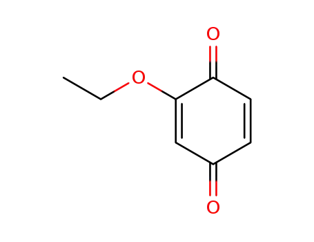 Molecular Structure of 51767-58-9 (2-ethoxycyclohexa-2,5-diene-1,4-dione)