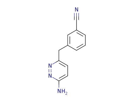 Benzonitrile, 3-[(6-amino-3-pyridazinyl)methyl]-
