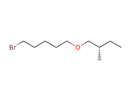 Molecular Structure of 863989-60-0 (Pentane, 1-bromo-5-[(2S)-2-methylbutoxy]-)