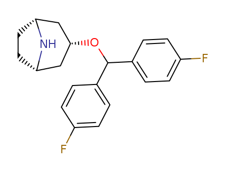 8-Azabicyclo[3.2.1]octane, 3-[bis(4-fluorophenyl)methoxy]-, (3-endo)-