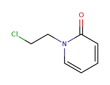Molecular Structure of 51323-39-8 (1-(2-chloroethyl)pyridin-2(1H)-one HCl)