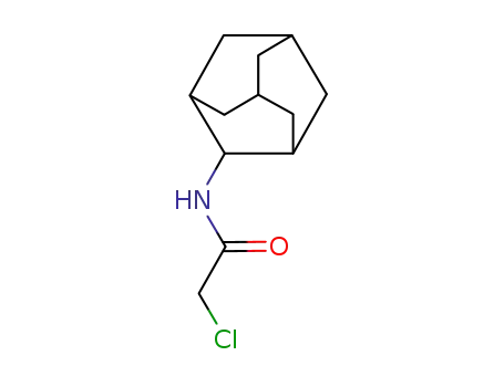 Molecular Structure of 103951-51-5 (N-ADAMANTAN-2-YL-2-CHLORO-ACETAMIDE)