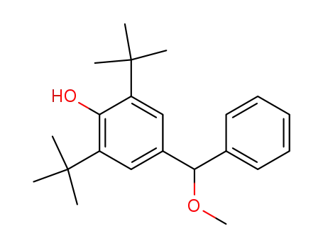Phenol, 2,6-bis(1,1-dimethylethyl)-4-(methoxyphenylmethyl)-