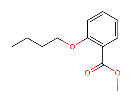 Molecular Structure of 5446-96-8 (2-Butoxybenzoic acid methyl ester)