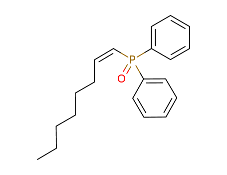 Molecular Structure of 195148-53-9 (Phosphine oxide, 1-octenyldiphenyl-)