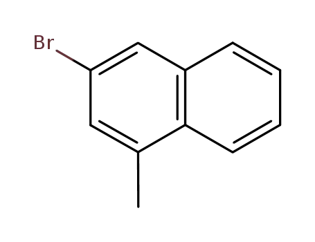 Molecular Structure of 112929-89-2 (3-Bromo-1-methylnaphthalene)