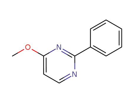 Molecular Structure of 33630-20-5 (4-METHOXY-2-PHENYLPYRIMIDINE)