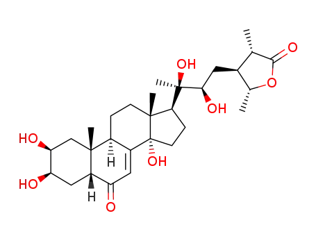 Molecular Structure of 17086-76-9 (Cyasterone)