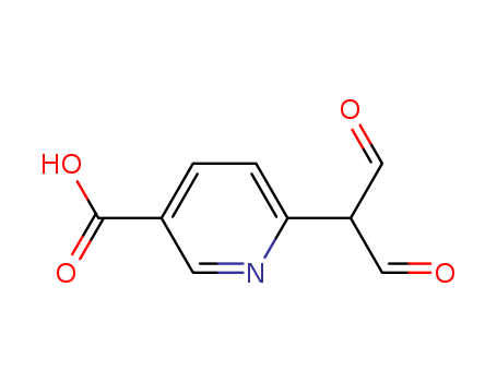 3-Pyridinecarboxylicacid, 6-(1-formyl-2-oxoethyl)-