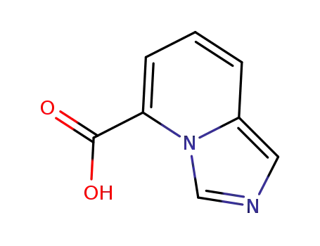 Molecular Structure of 885276-19-7 (H-imidazo[1,5-a]pyridine-5-carboxylic acid)
