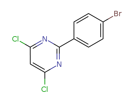 2-(4-BROMOPHENYL)-4,6-DICHLOROPYRIMIDINE
